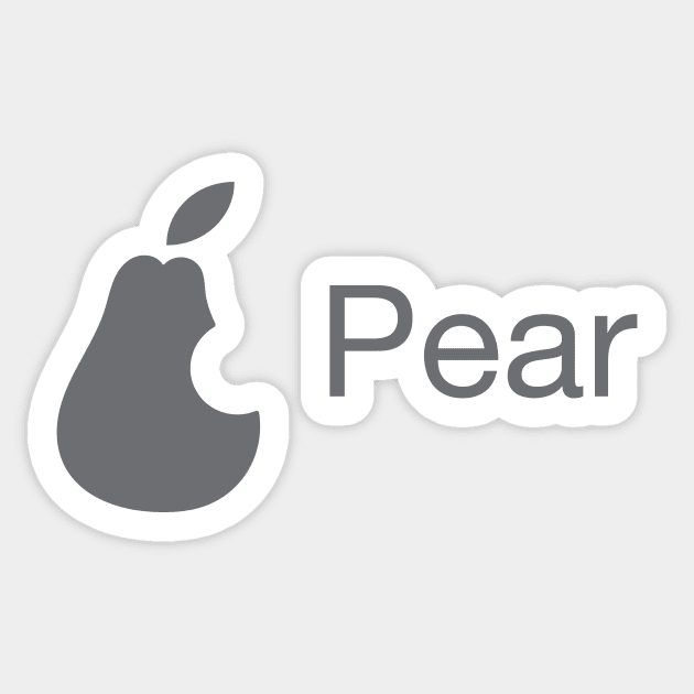 Pear Sticker by ktmthrs